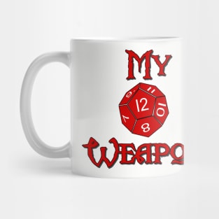 My Weapon D12 Mug